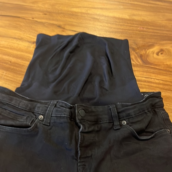 BLANQI® Denim Maternity Belly Support Skinny Jeans - Picture 8 of 9